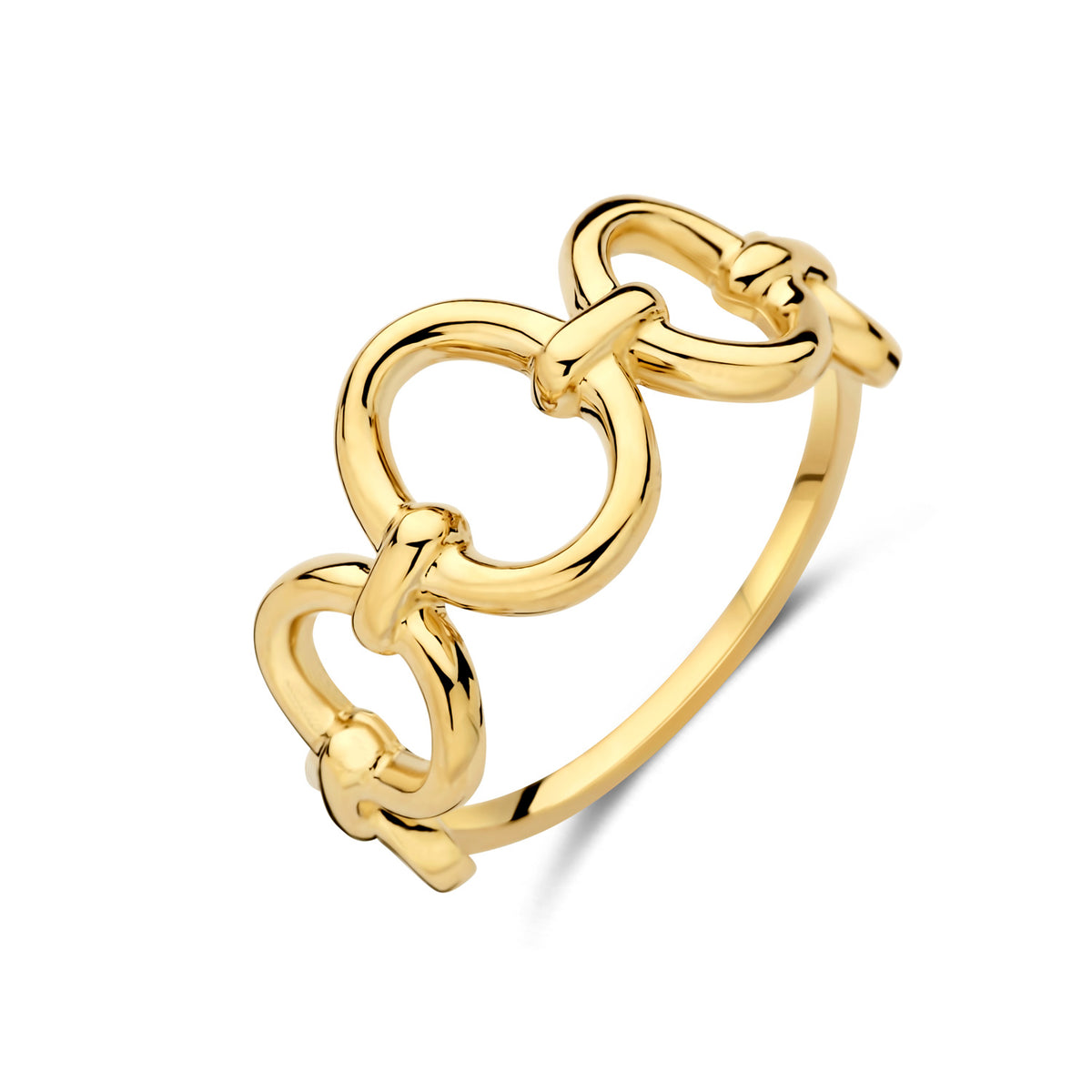 Damenring Circle Elements Gold 585 57970