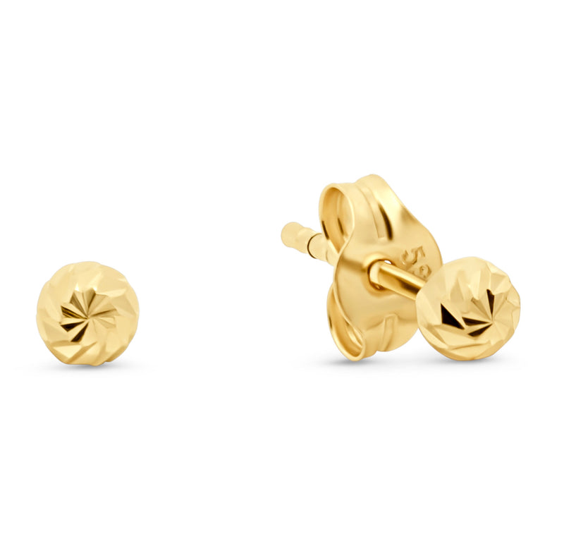 Ohrstecker Kugel 3,0mm Gold 585 58039