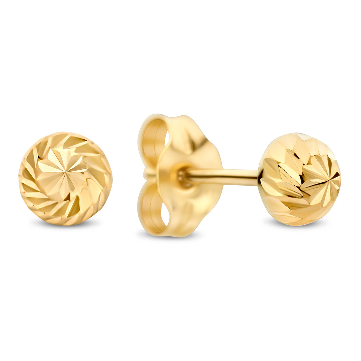 Ohrstecker Halbkugel 4,0mm Gold 585 58041