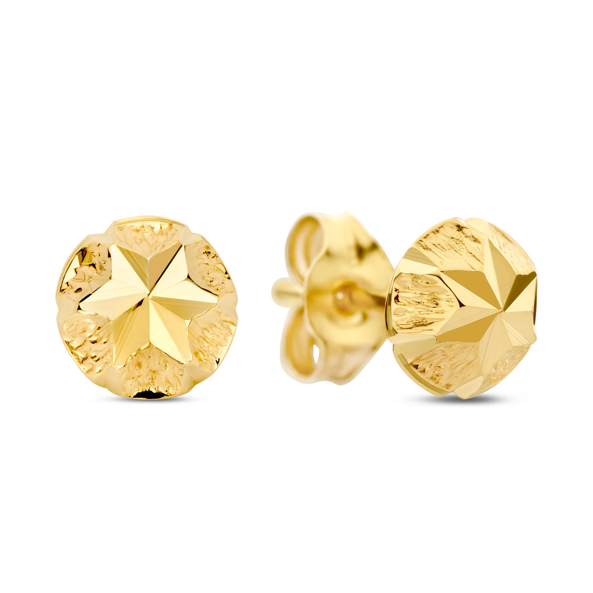 Ohrstecker Ø 5,0mm Gold 585 58043