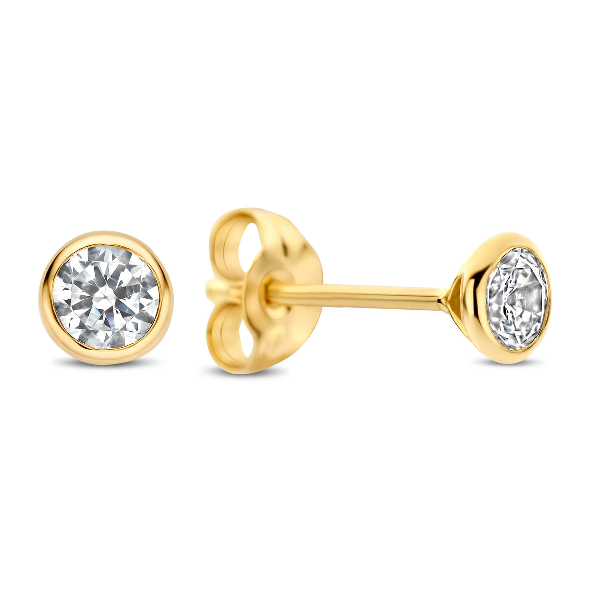 Ohrstecker Zirkonia Ø 3,0mm Gold 585 58065