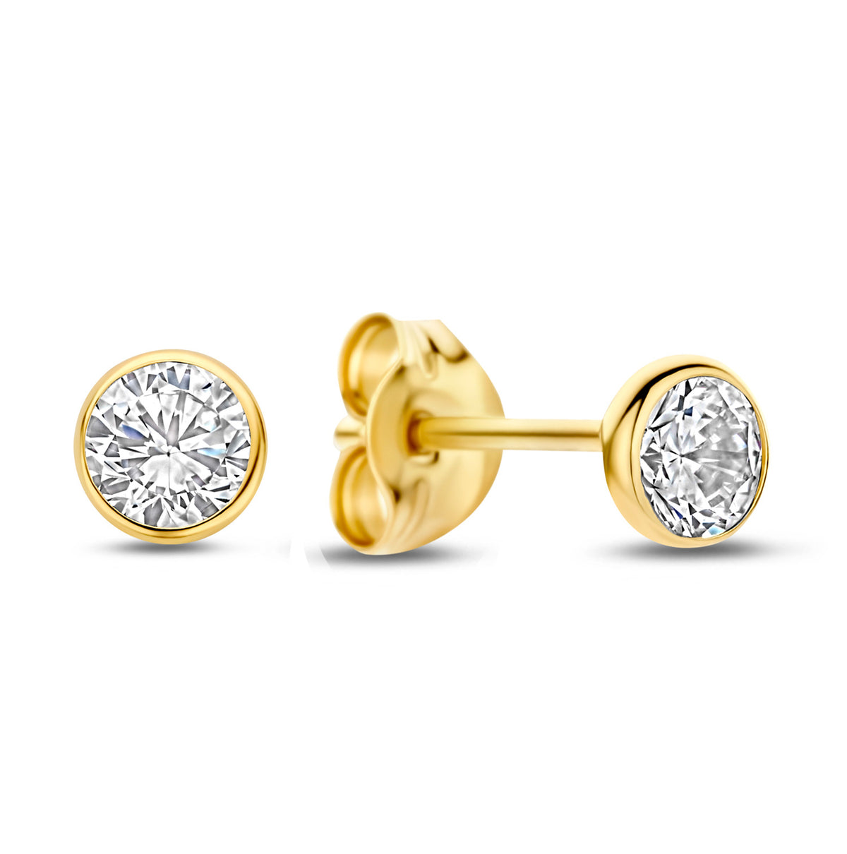 Ohrstecker Zirkonia Ø 3,5mm Gold 585 58046