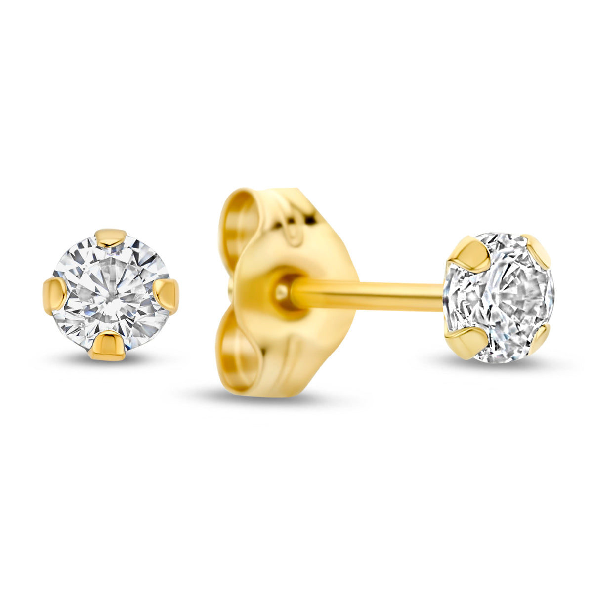 Ohrstecker Zirkonia Ø 3,0mm Gold 585 58070