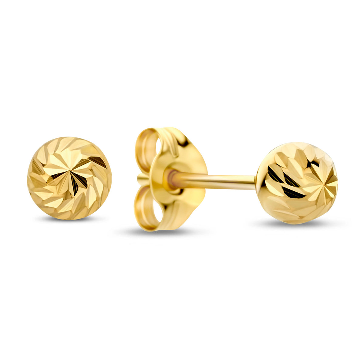 Ohrstecker Kugel 4,0mm Gold 585 58076