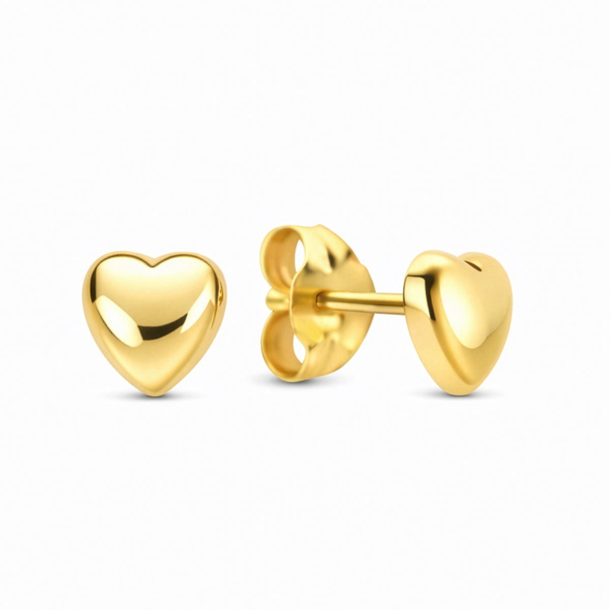 Ohrstecker Herz 4,4 mm Gold 585 58085