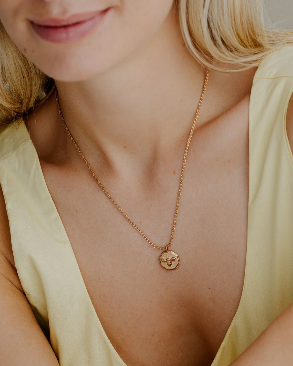 LUAMAYA Bee Necklace