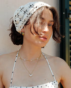 LUAMAYA Hammered Seeker Hoops Small