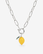 LUAMAYA Lemony Oval Links Necklace Set