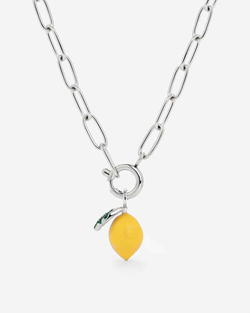 LUAMAYA Lemony Oval Links Necklace Set