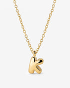LUAMAYA Bubble Letter Necklace