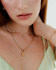 LUAMAYA Blossom Rope Chain Necklace