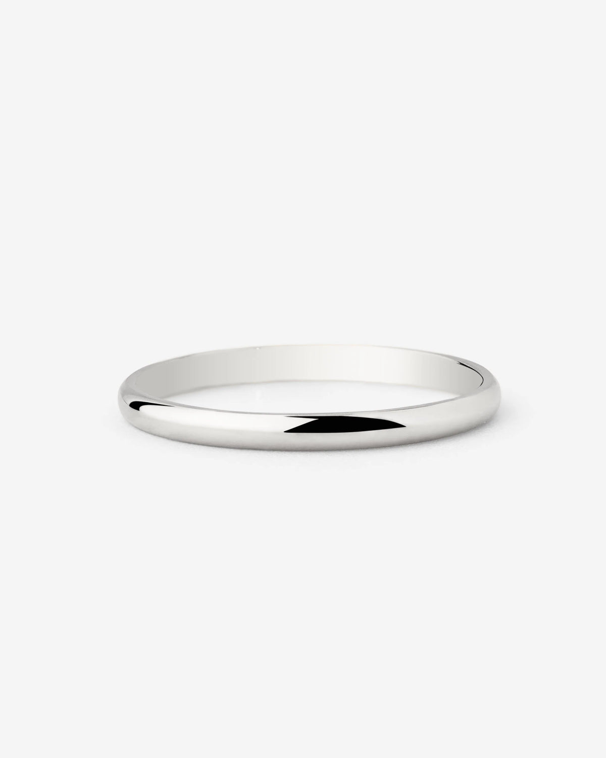 LUAMAYA Fine Line Ring Silber