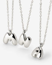 LUAMAYA Bubble Letter Necklace