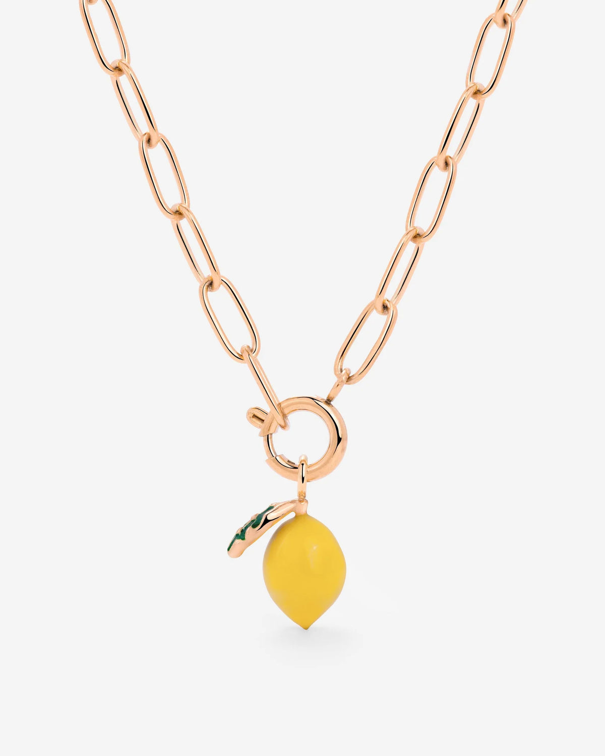 LUAMAYA Lemony Oval Links Necklace Set