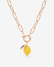 LUAMAYA Lemony Oval Links Necklace Set