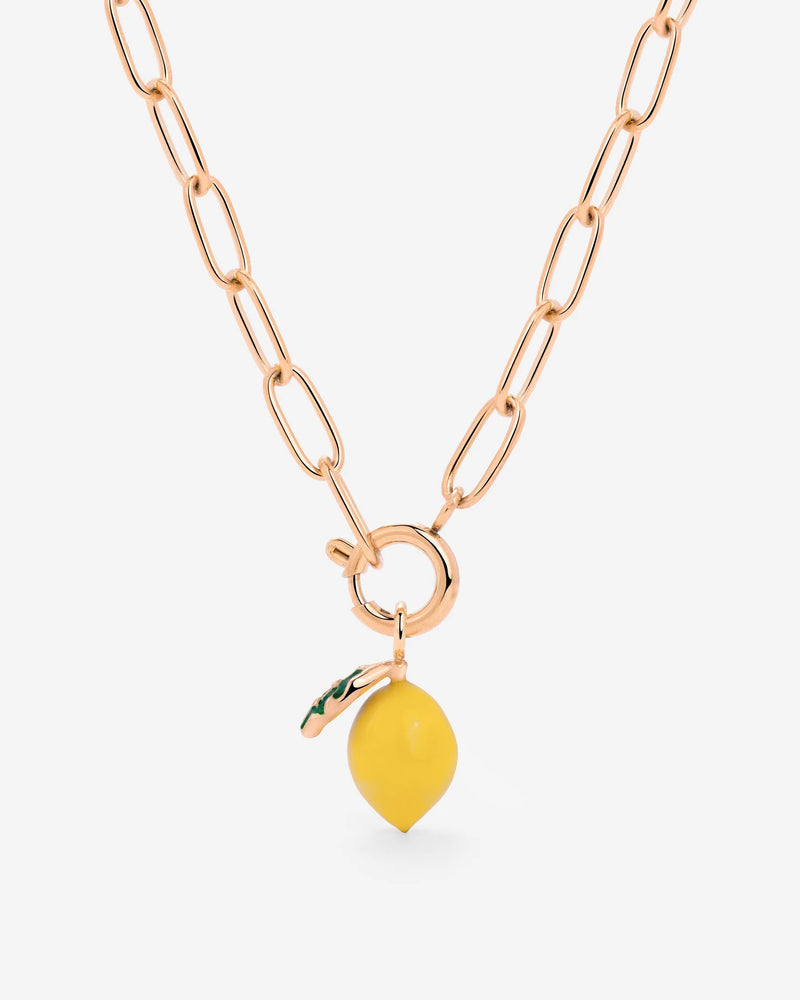 LUAMAYA Lemony Oval Links Necklace Set
