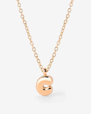 LUAMAYA Bubble Letter Necklace