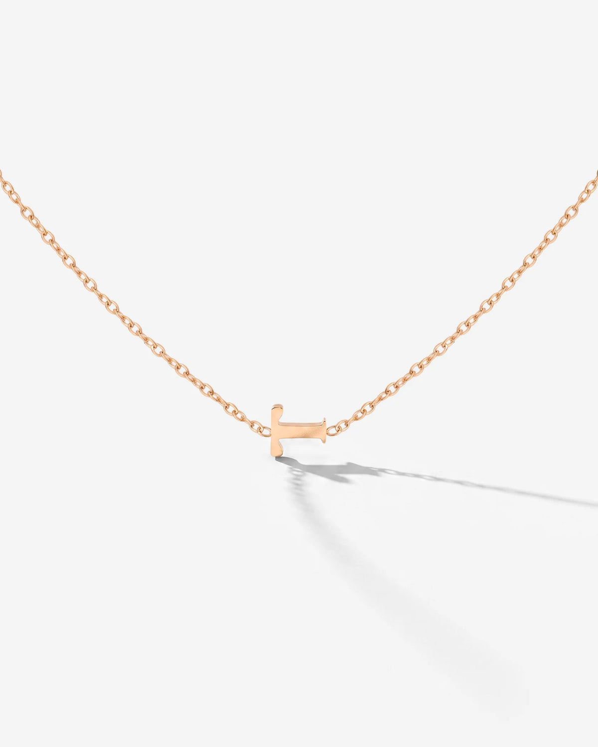 LUIAMAYA Tiny Letter Necklace ABC