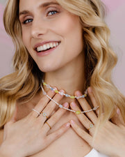 LUAMAYA Cotton Candy Choker