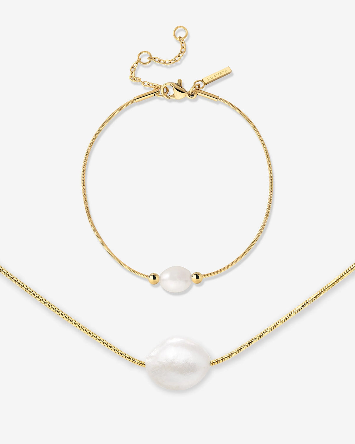 LUAMAYA Minimalist Pearl Bundle