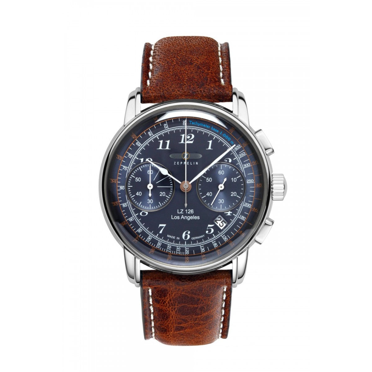 Zeppelin Herrenuhr Quarz Chronograph 76143