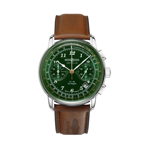 Zeppelin Herrenuhr Quarz Chronograph 76144