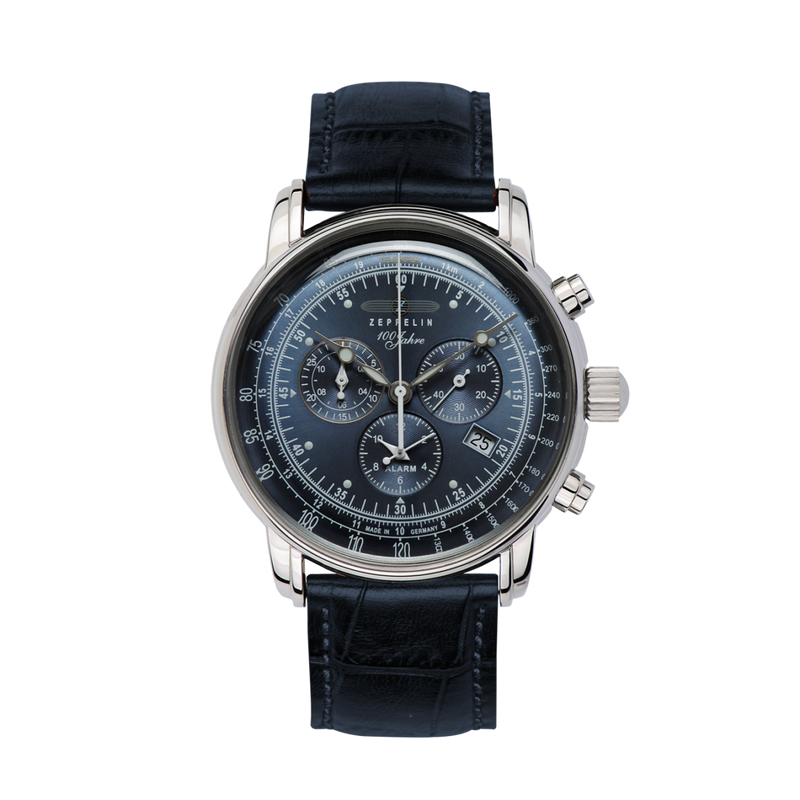 Zeppelin Herrenuhr Quarz Chronograph 76803