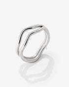 LUAMAYA Double Wave Ring