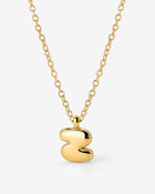 LUAMAYA Bubble Letter Necklace