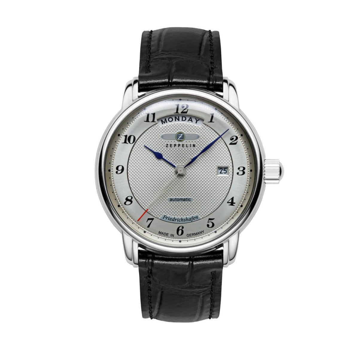 Zeppelin Herrenuhr Automatik mit Wochentagsanzeige 85624