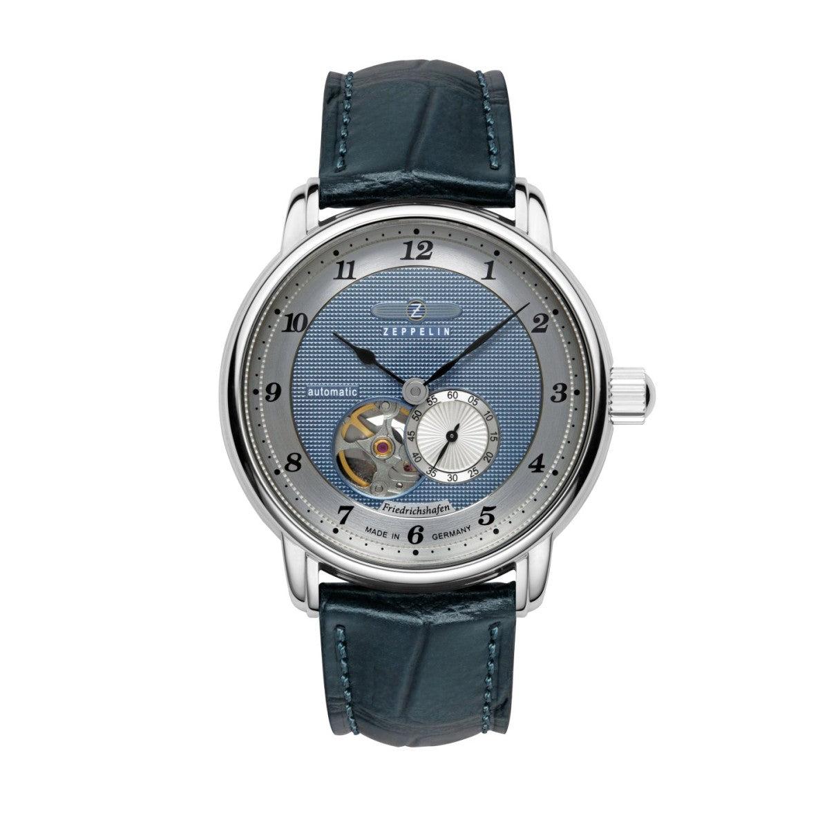 Zeppelin Herrenuhr Automatik mit Open Heart 85663