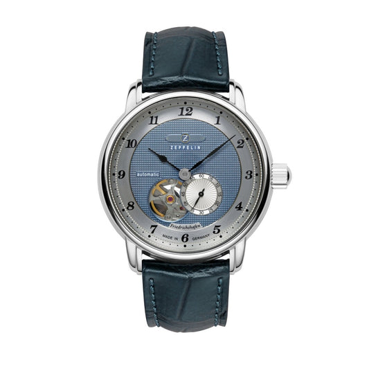 Zeppelin Herrenuhr Automatik mit Open Heart 85663