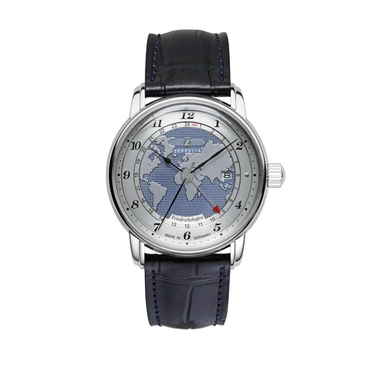 Zeppelin Herrenuhr Automatik mit GMT 85963
