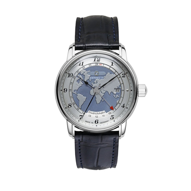 Zeppelin Herrenuhr Automatik mit GMT 85963