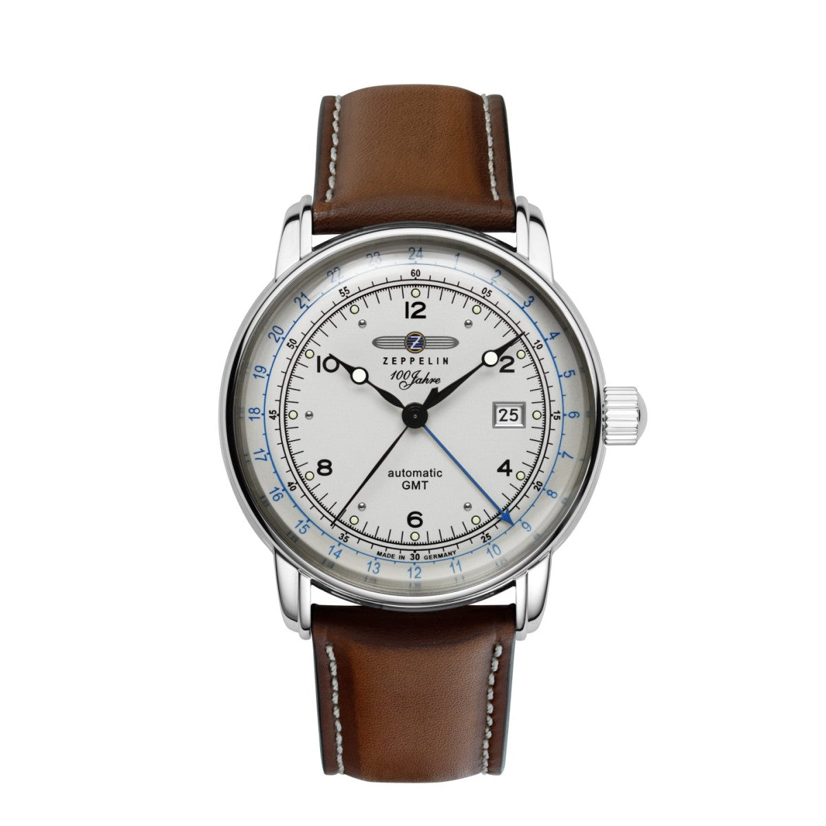 Zeppelin Herrenuhr Automatik GMT 86661