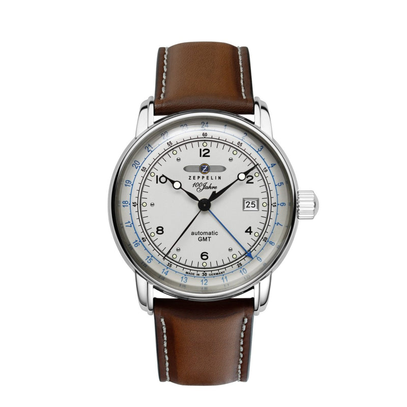 Zeppelin Herrenuhr Automatik GMT 86661