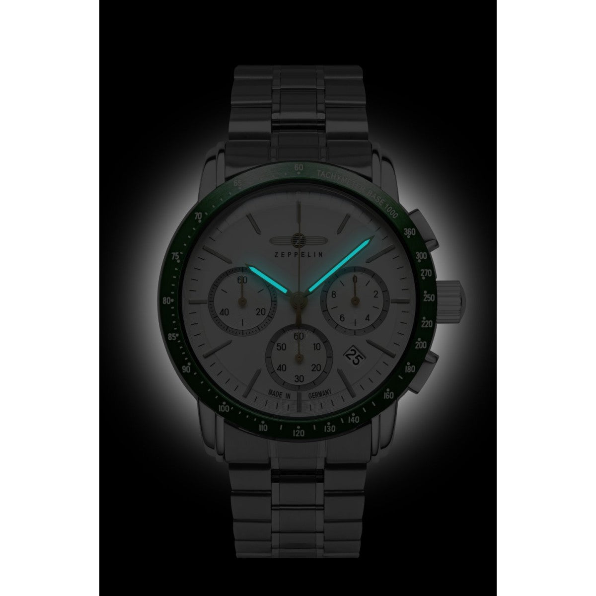 Zeppelin Herrenuhr Quarz Chronograph 8878MB4