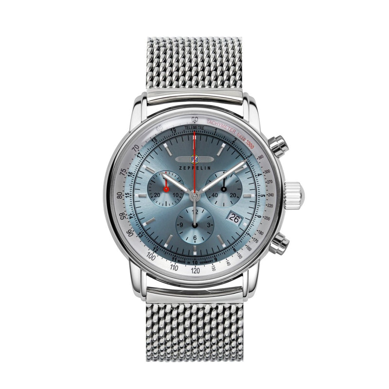 Zeppelin Herrenuhr Quarz Chronograph 8886M3