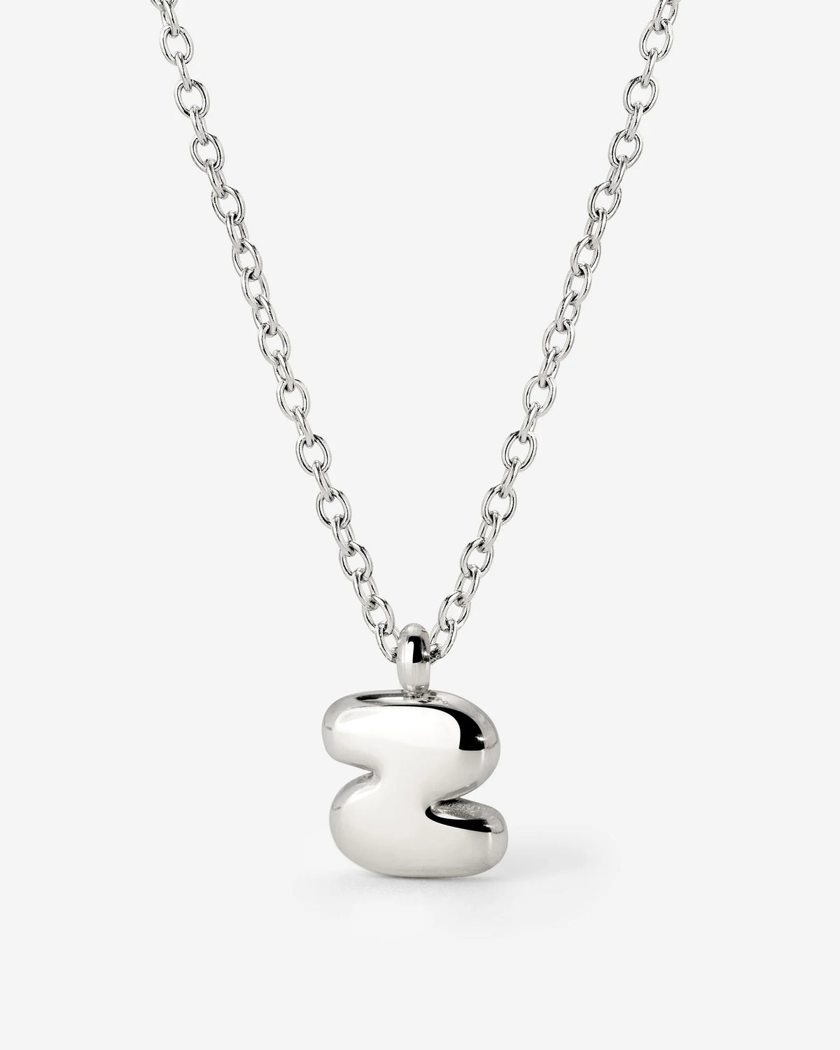 LUAMAYA Bubble Letter Necklace
