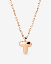 LUAMAYA Bubble Letter Necklace