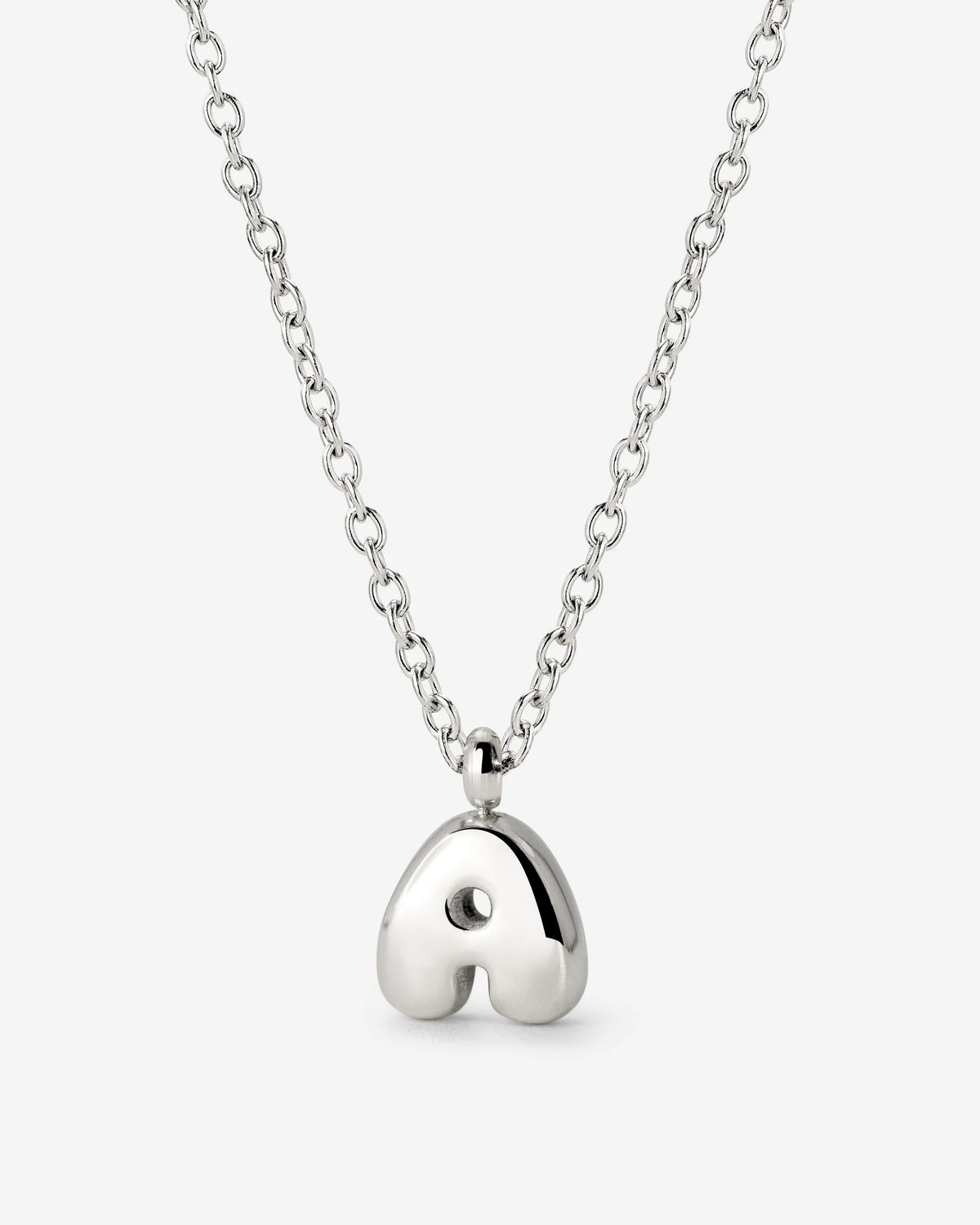 LUAMAYA Bubble Letter Necklace