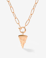 LUAMAYA Bella Pizza Oval Links Necklace Set