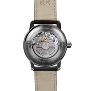 Zeppelin Herrenuhr Automatik mit offenem Herz und Lederarmband 96661