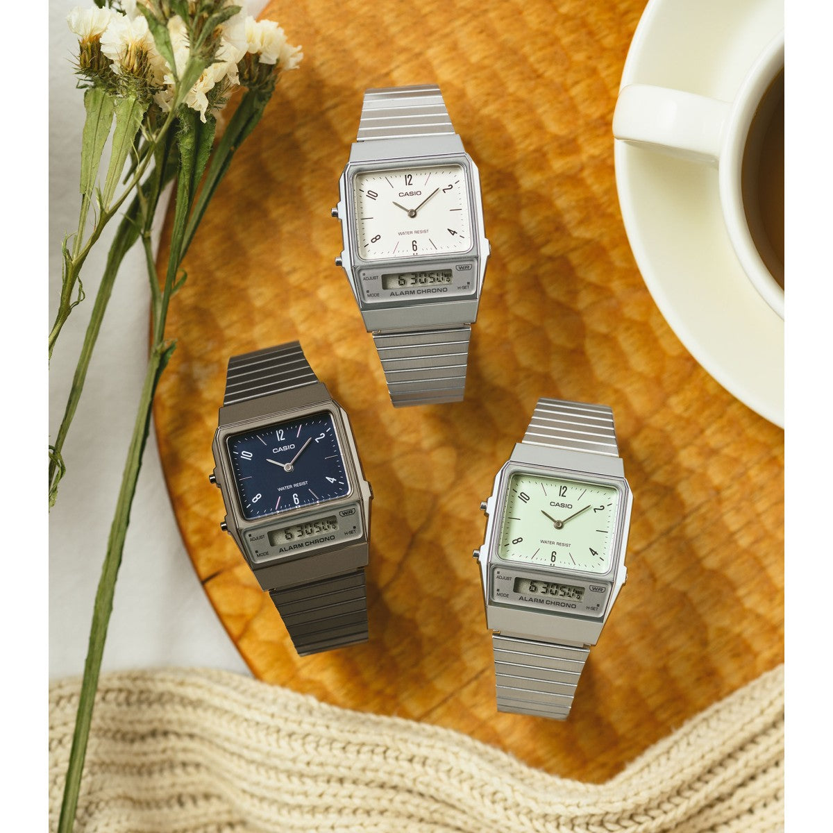CASIO VINTAGE EDGY AQ-800EB-2AEF