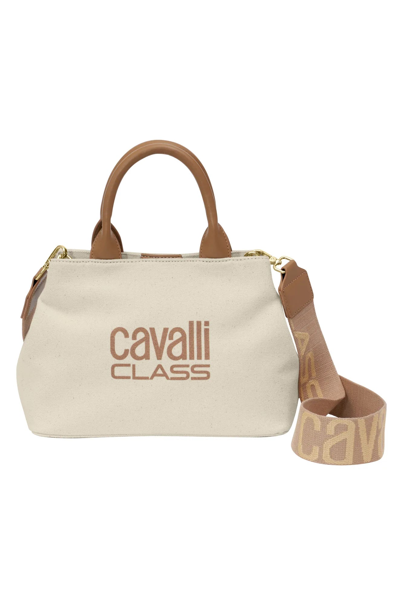 Cavalli Class Natural, Camel Top Handle Bag CCHB00892400