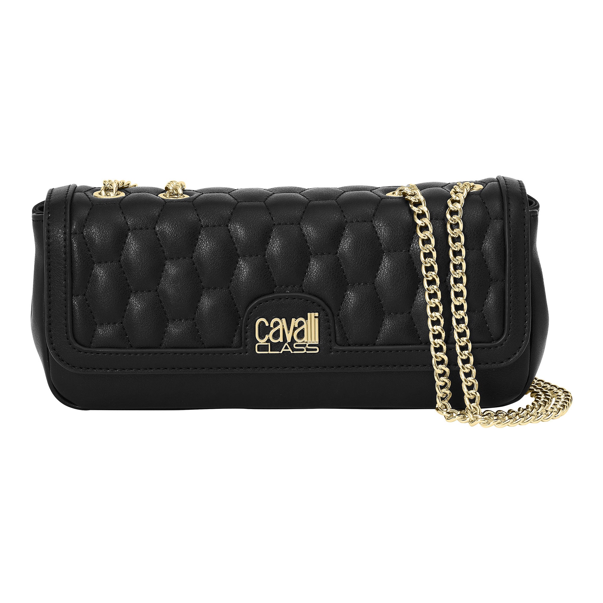 Cavalli Class Lucy Crossbody Black Bag CCHB02482100
