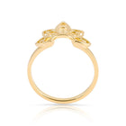 Ring im Ethno-Stil aus Sterling Silber mit Gelbgold plattiert RI-10100GP