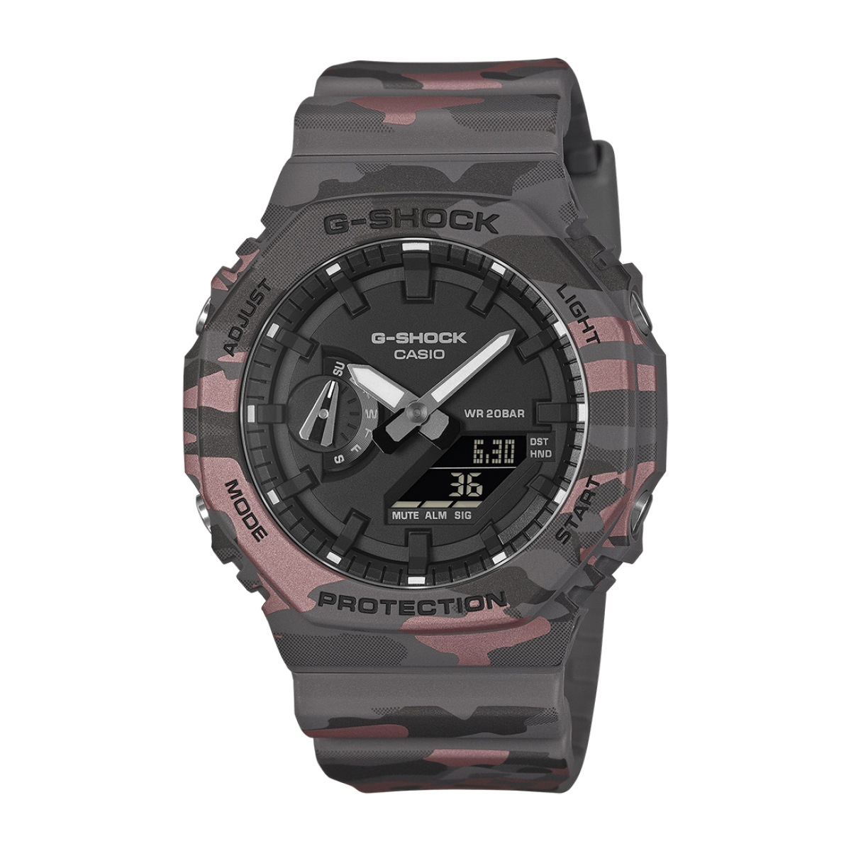 G-SHOCK Classic ORIGINAL CAMOUFRAGE PATTERN GA-2100CM-8AER