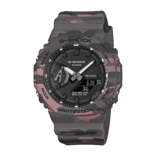 G-SHOCK Classic ORIGINAL CAMOUFRAGE PATTERN GA-2100CM-8AER