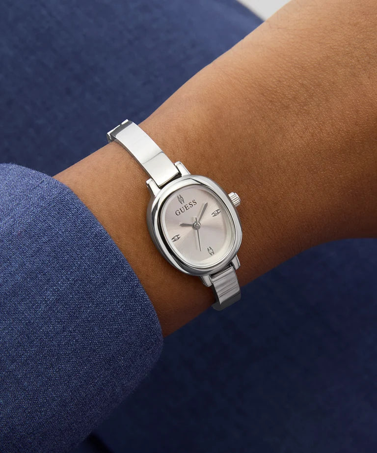 GUESS Ladies Penelope Silver Tone Analog Watch